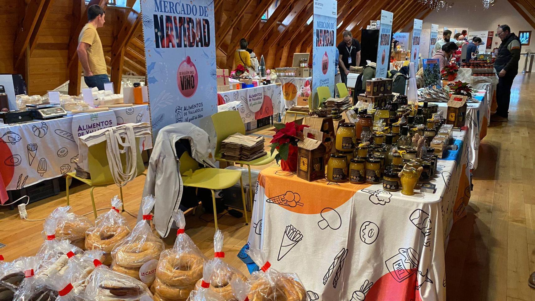 Alimentos del Mercado de Navidad de Valladolid