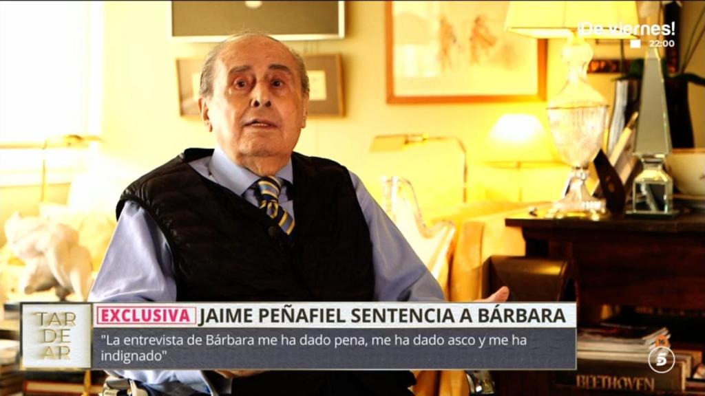 Jaime Peñafiel, en 'TardeAR'