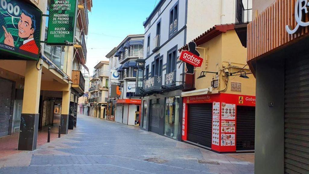 Paseo de la Carretera, Benidorm.