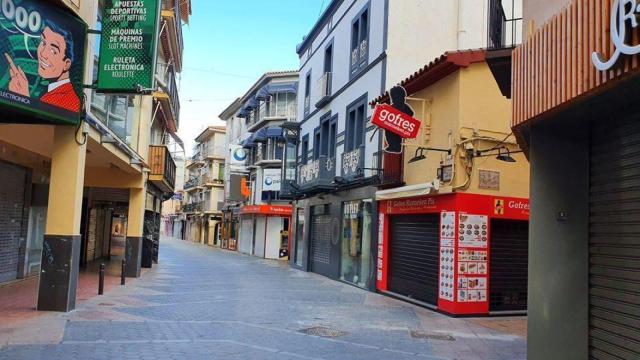 Paseo de la Carretera, Benidorm.