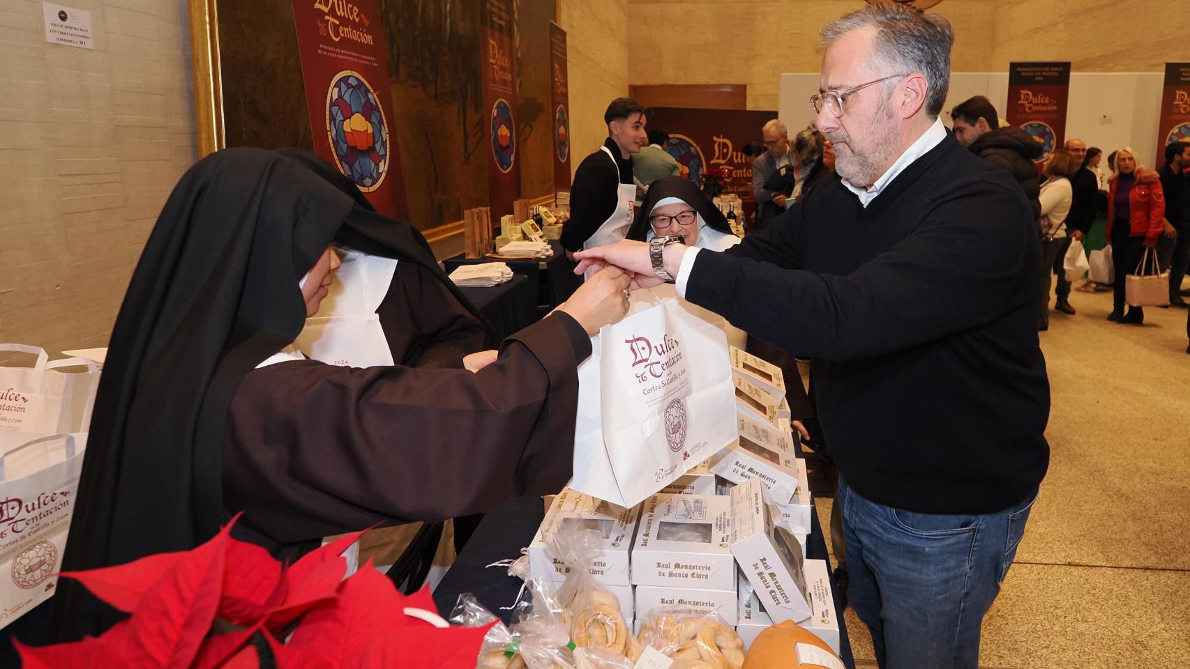 El presidente de las Cortes de Castilla y León, Carlos Pollán, en 'Dulce Tentación'