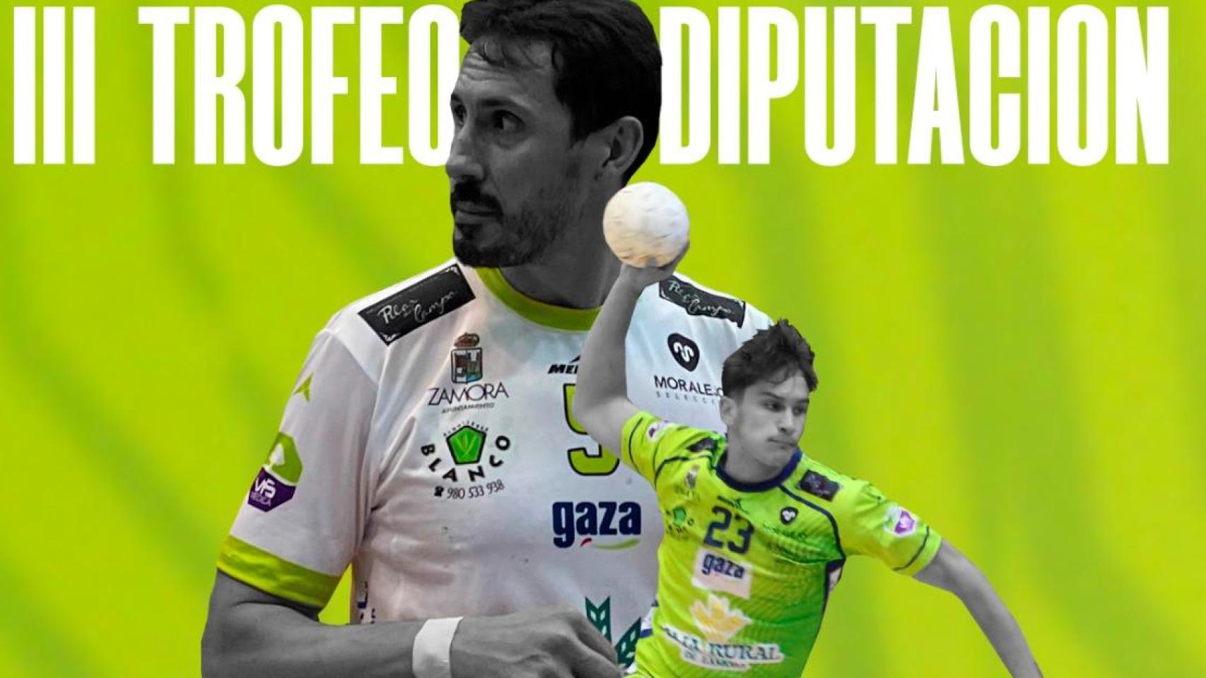 Cartel Trofeo Balonmano Diputación de Zamora