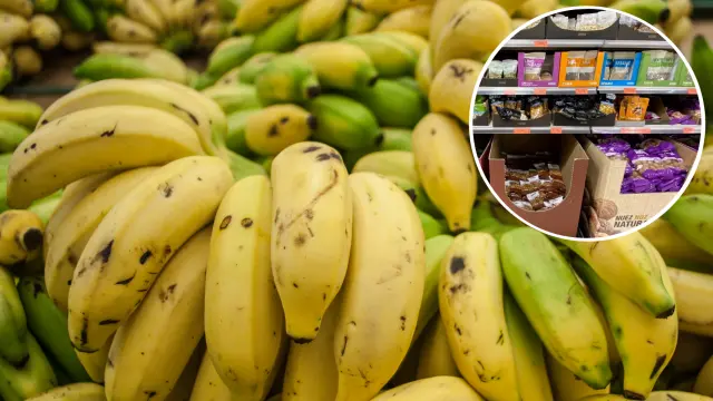 Bananas Cavendish en Maracaibo (Wilfredo Rodriguez/Wikimedia Commons) - Frutos secos de Mercadona.