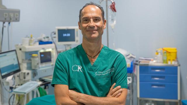 César Ramírez es jefe del Servicio de Cirugía General y Digestiva del Hospital Quirónsalud Málaga.