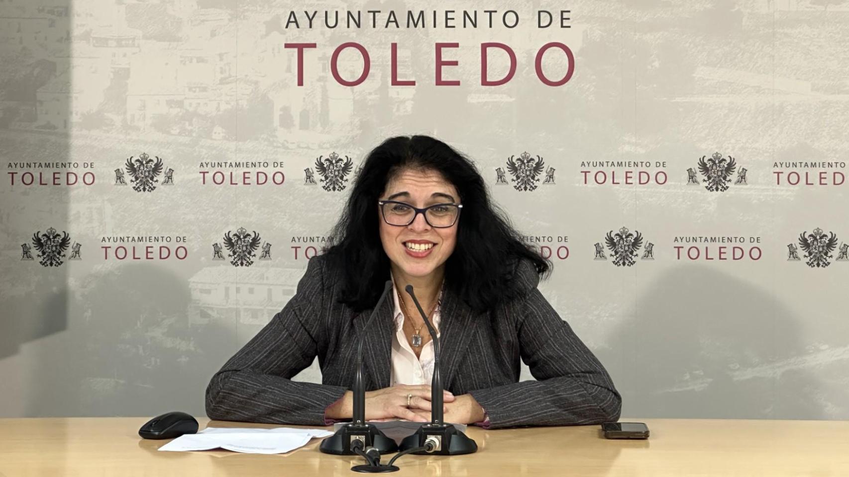 Marisol Illescas, concejala de Asuntos Sociales, Inclusión, Familia y Mayores de Toledo. Foto: Ayuntamiento.