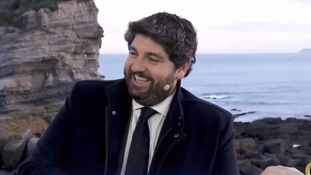 López Miras en una entrevista para TVE antes de la Conferencia de Presidentes.