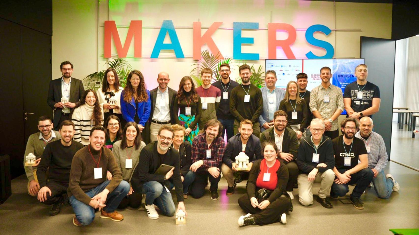 Participantes en la jornada de Maker Faire Galicia.