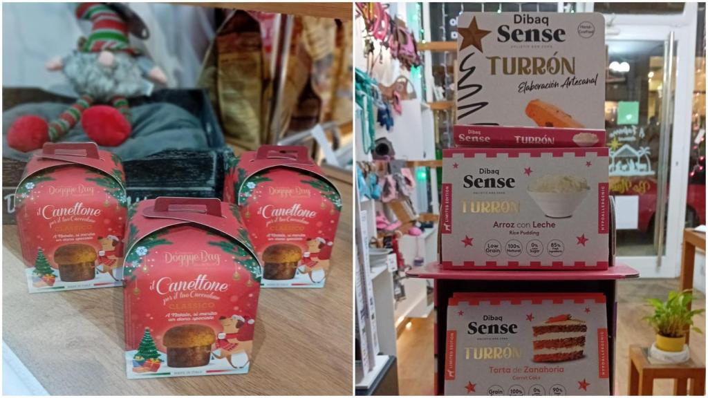 'Canettone' y turrón para mascotas en la tienda Lucana