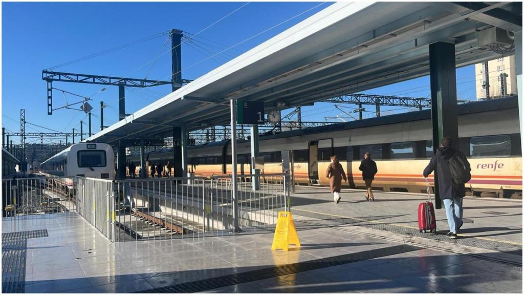 Estación provisional de A Coruña