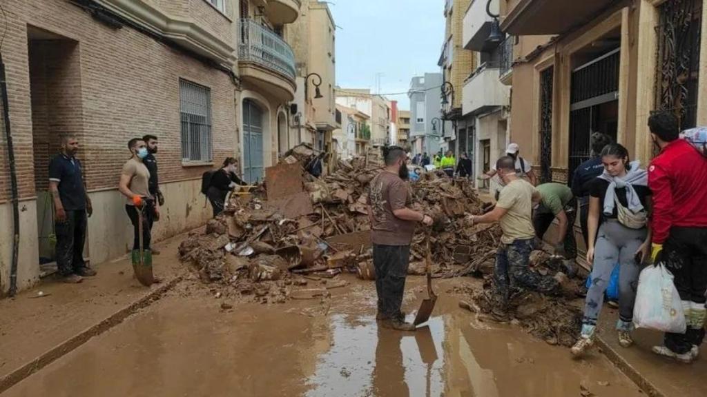 La DANA arrasó Aldaia. Efe