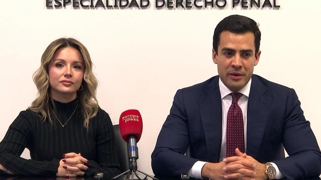 Los abogados de Edwin Arrieta en la rueda de prensa