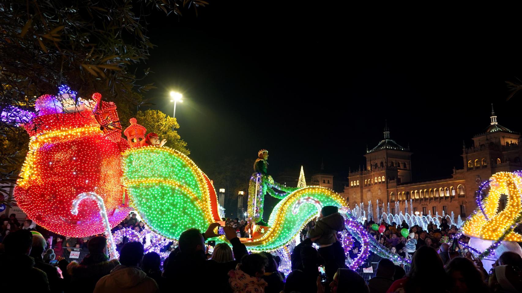 La Cabalgaza por las calles de Valladolid