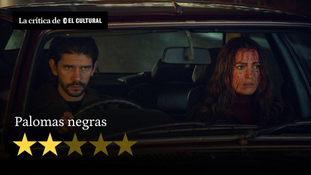 Ben Whishaw y Keira Knightley en ‘Palomas negras’. Foto: Ludovic Robert/Netflix