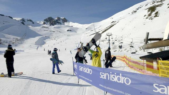 El Puerto de San Isidro, en León