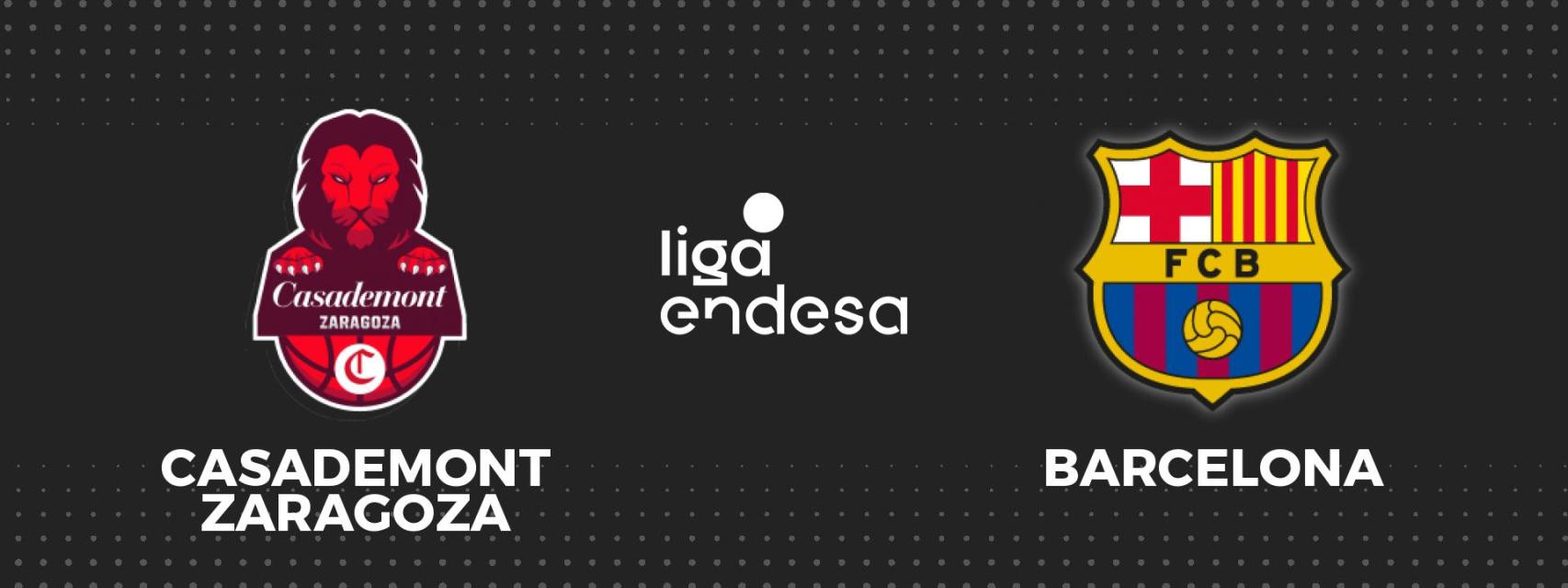 Zaragoza - Barça, Liga Endesa de baloncesto en directo