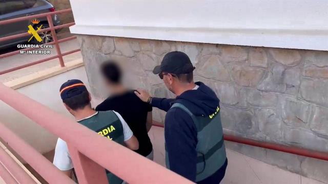 Detención de la Guardia Civil.