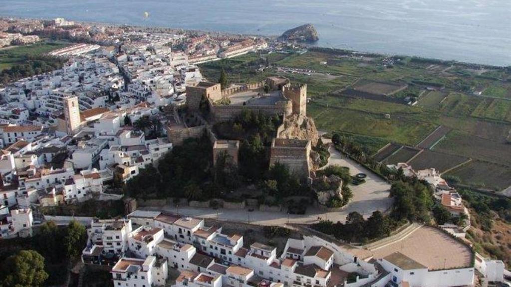 Vistas de Salobreña (Granada) en imagen de archivo.