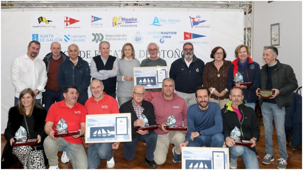 Entrega de premios Liga de Otoño Cíes-Rande