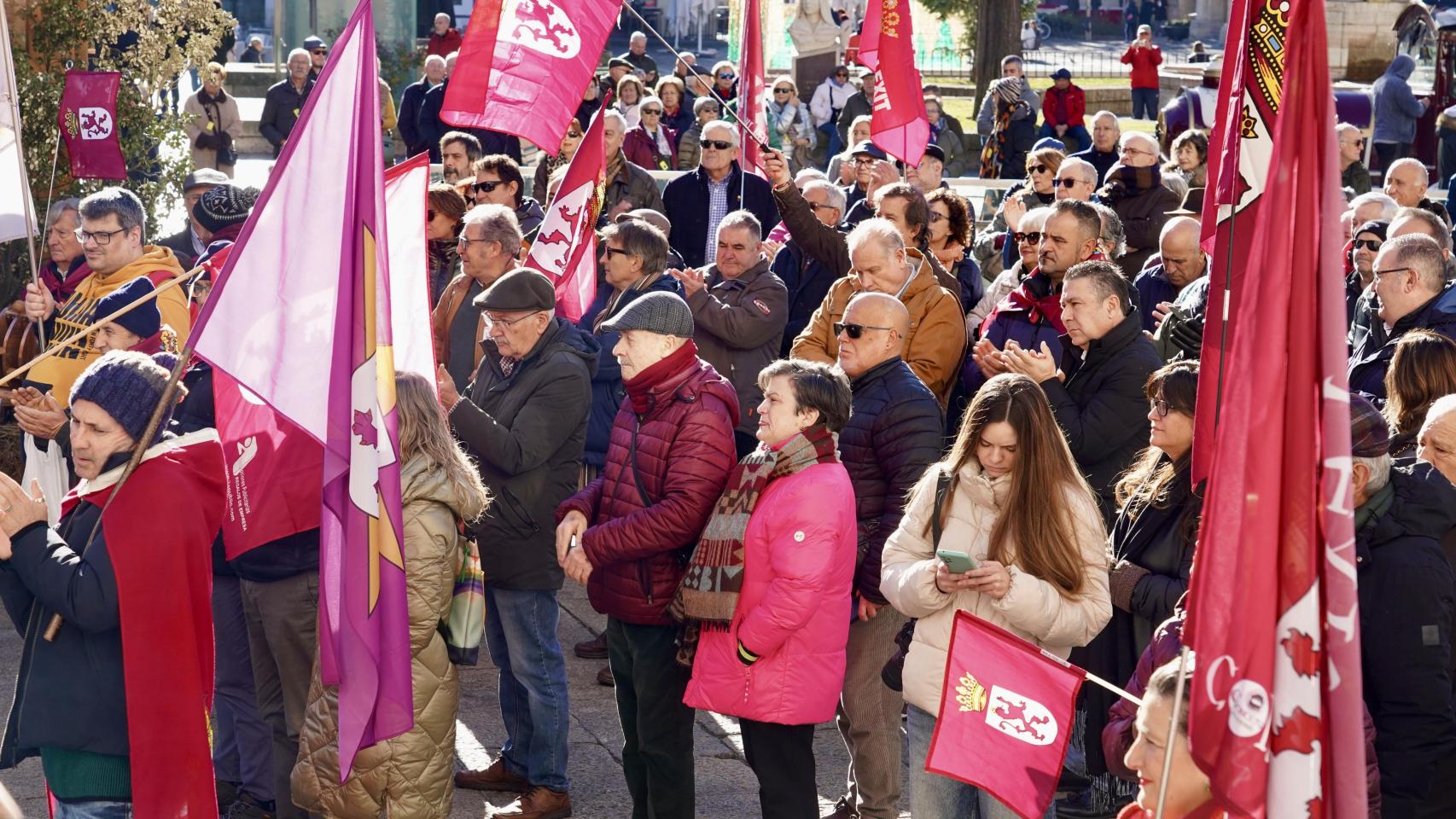 La manifestación leonesista de este domingo en la capital leonesa