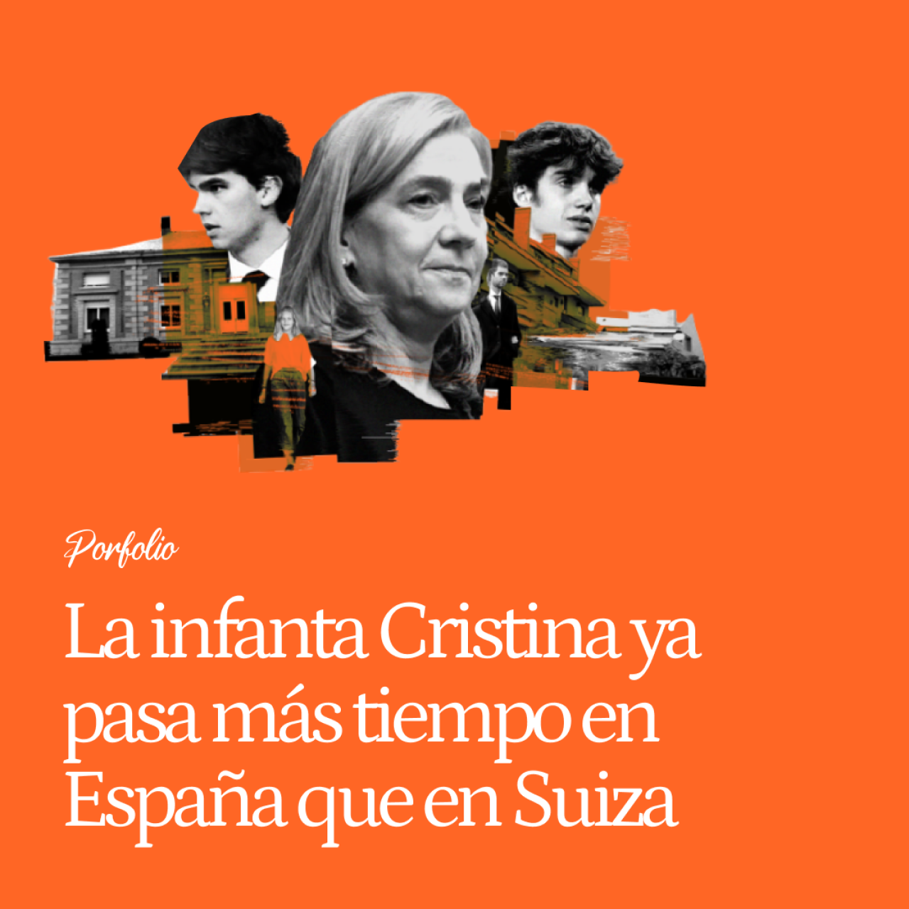 La nueva vida de la infanta Cristina "pensando sólo en ella": ya pasa más tiempo en España aunque seguirá en Suiza porque paga menos impuestos