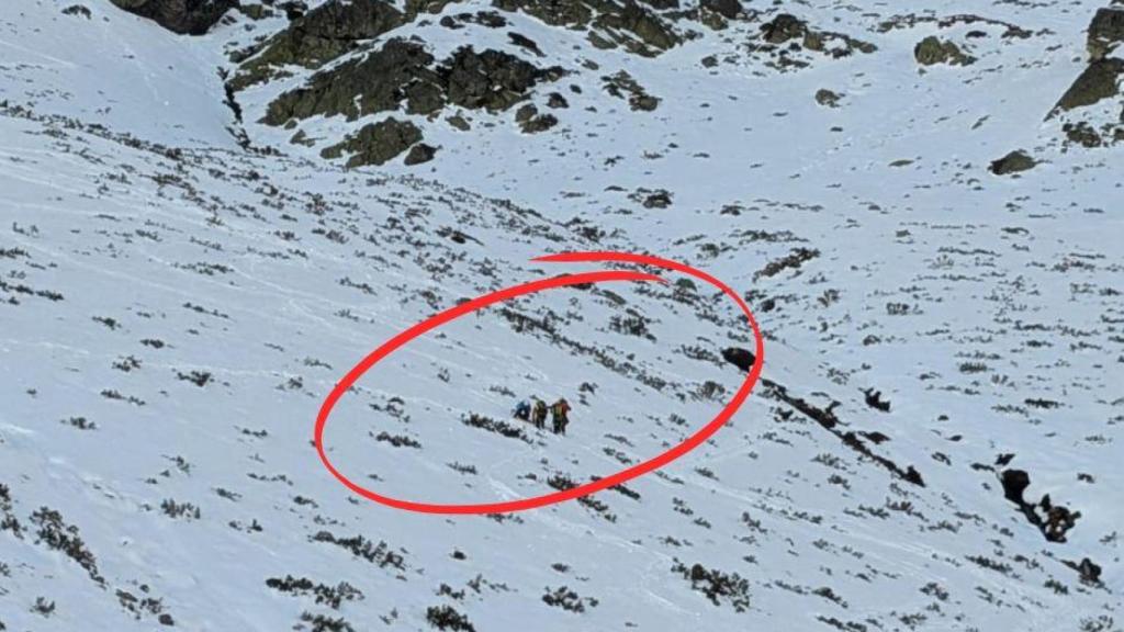 El montañero rescatado en Velilla del Río Carrión