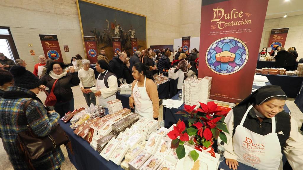 La feria Dulce Tentación celebrada en las Cortes de Castilla y León