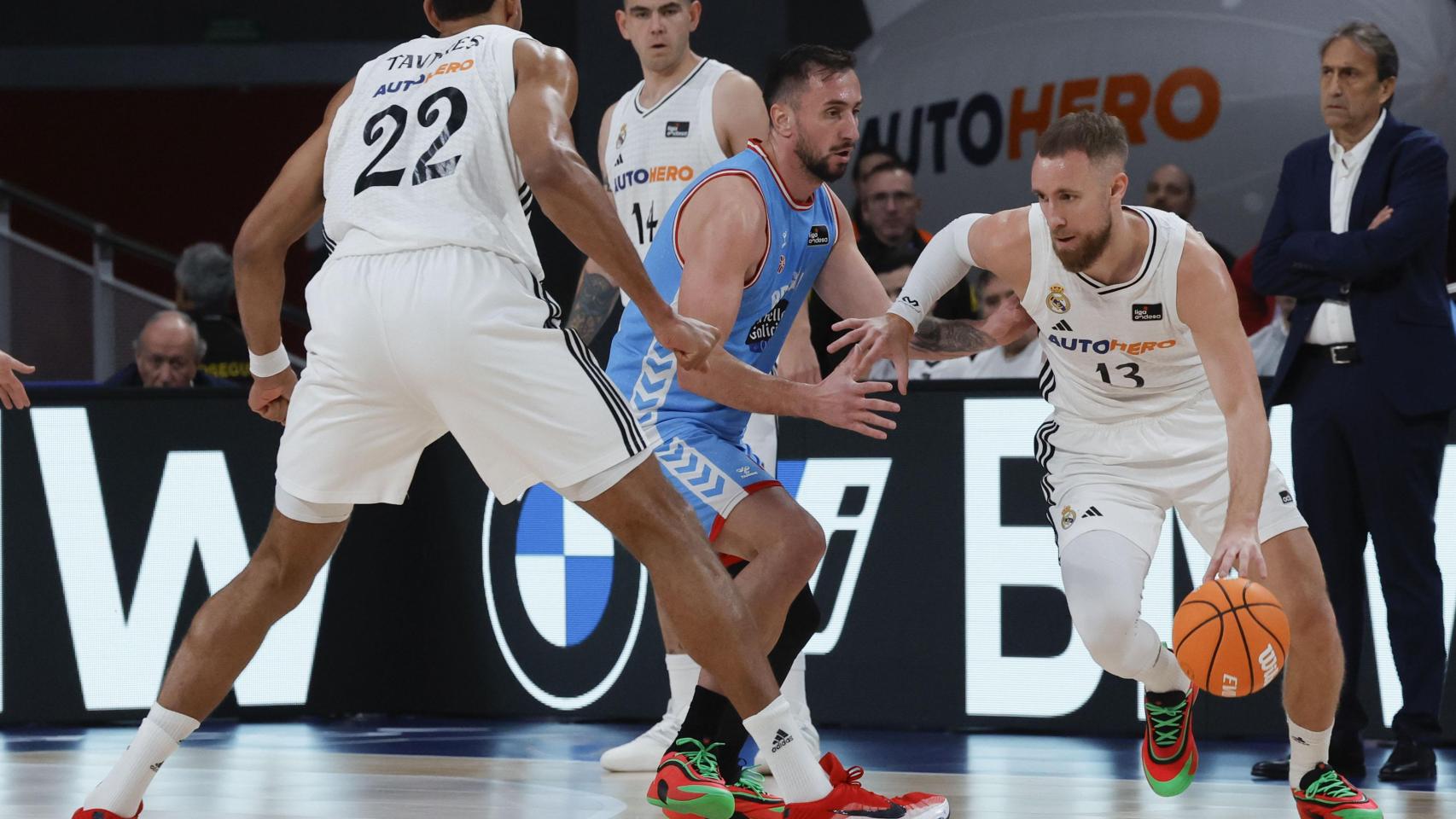 Dzanan Musa, durante el partido ante Río Breogán.