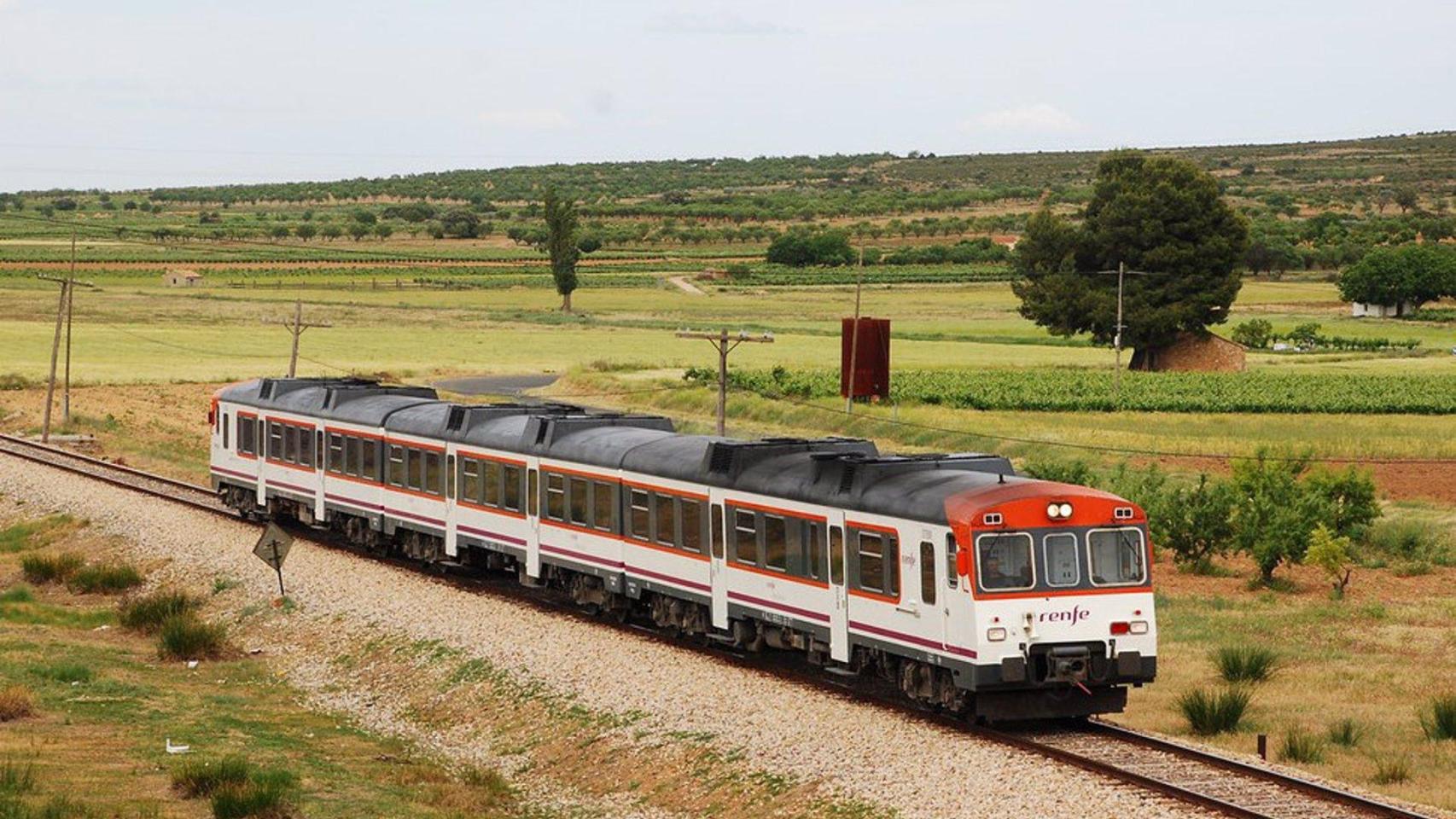 Tren de Renfe. Imagen de archivo.