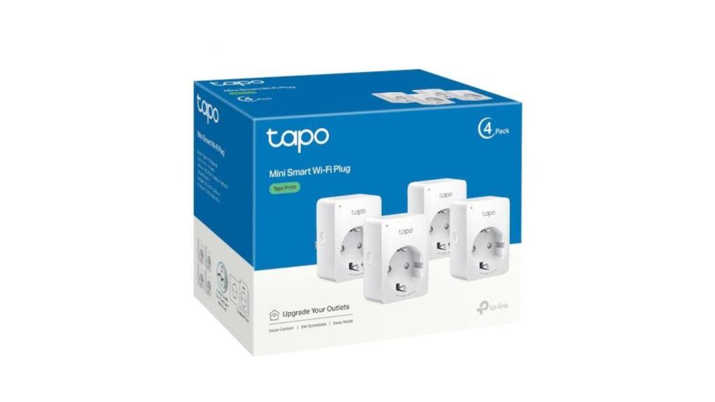 Pack 4 Enchufes Inteligentes TP-Link Tapo