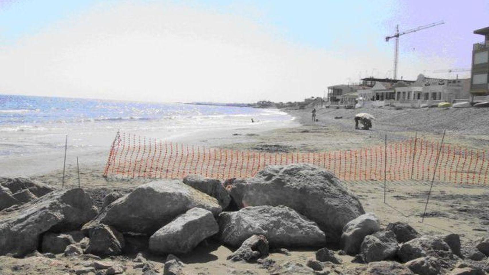 Recuperación de la Playa de Les Deveses en Dénia.