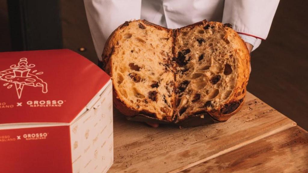 El 'panettone' de Grosso Napoletano.