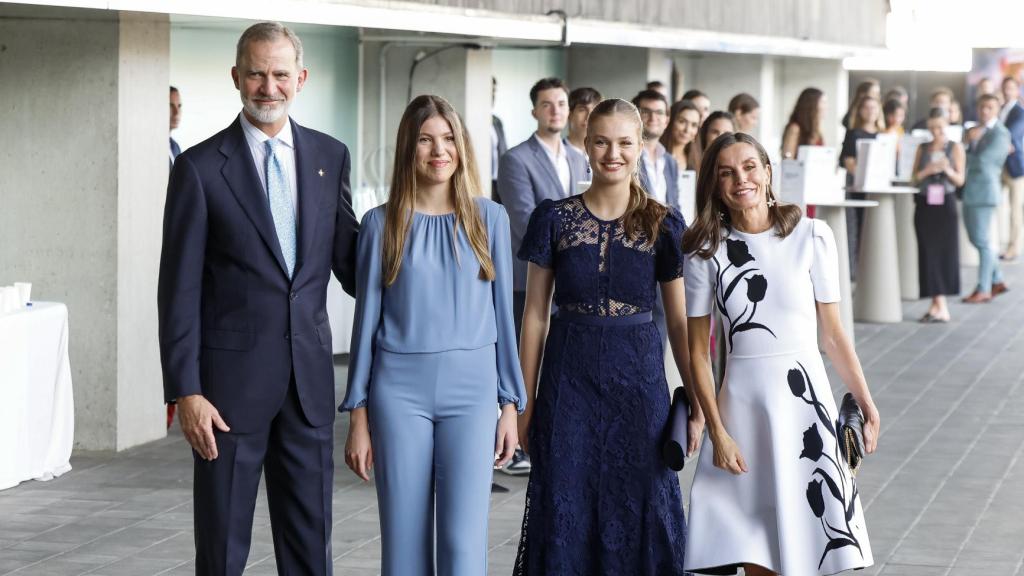 La Familia Real al completo en los Premios Princesa de Girona 2024.