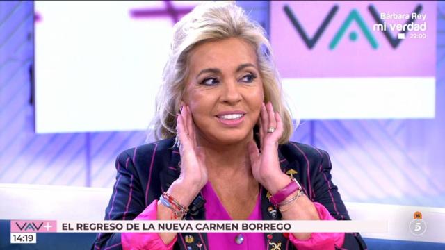 Carmen Borrego reaparece en 'Vamos a ver' tras su última operación y sorprende a todos: Estoy en shock