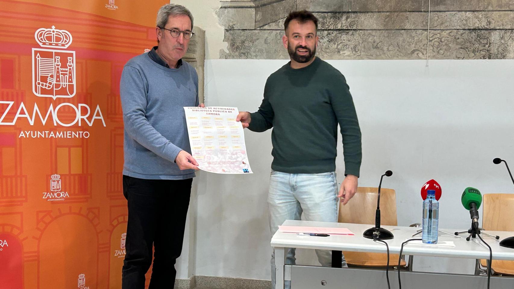 Presentación del programa de actividades de la Biblioteca de Zamora