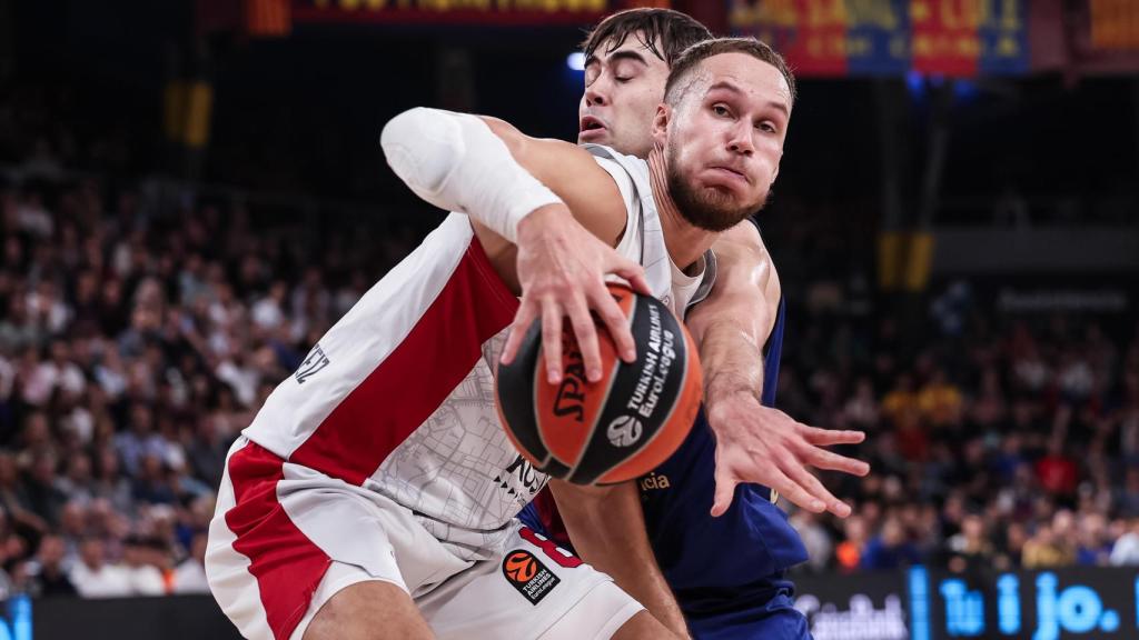 Tadas Sedekerkis, en un partido de la Euroliga