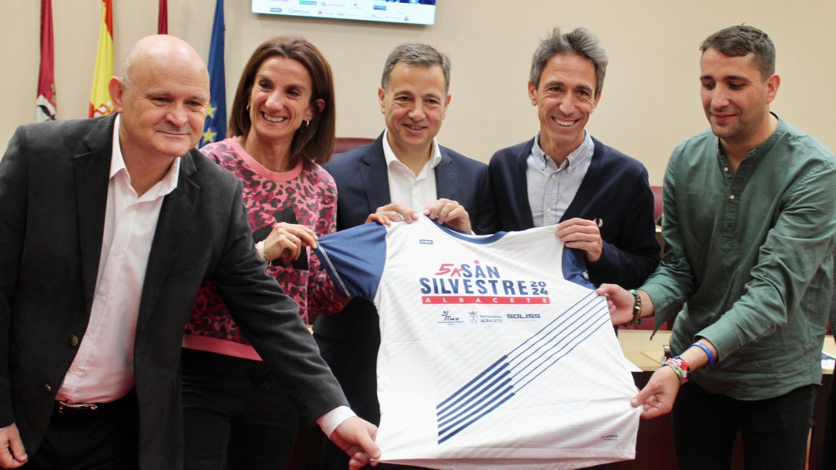 Presentación de la San Silvestre.