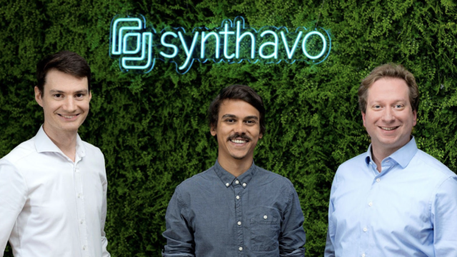 Fundadores de la startup alemana Synthavo.