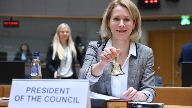 La nueva jefa de la diplomacia de la UE, Kaja Kallas, ha presidido este lunes su primer Consejo de Exteriores