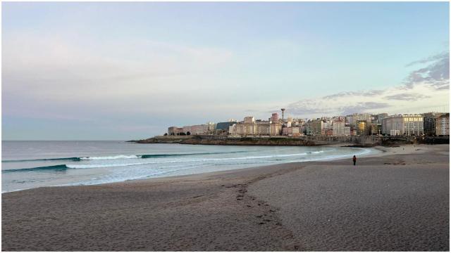 Mañana de este lunes en A Coruña