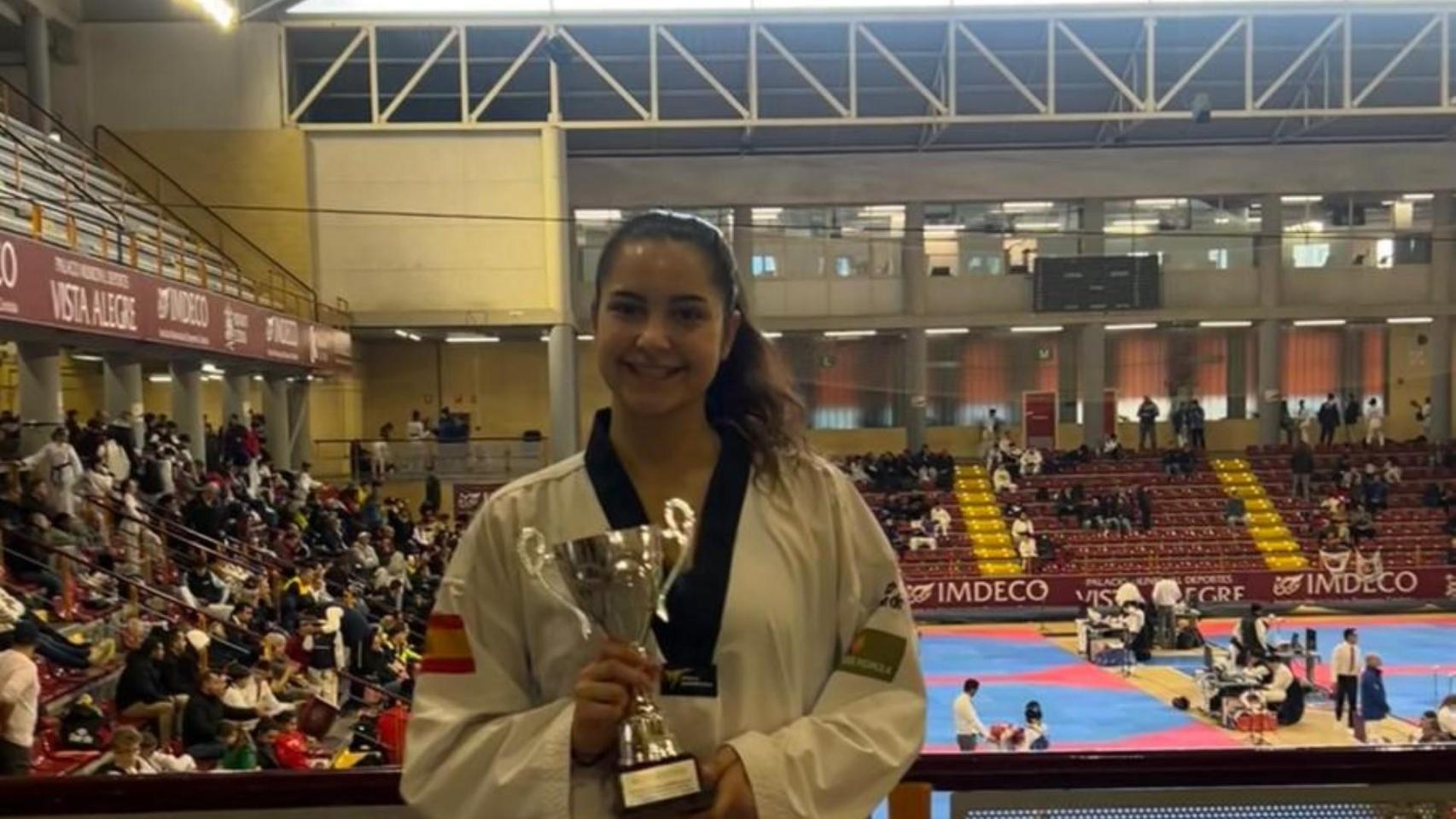 La coruñesa Helena García se impone en la Copa Iberdrola de taekwondo