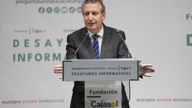 Javier Fernández, secretario general del PSOE de Sevilla.