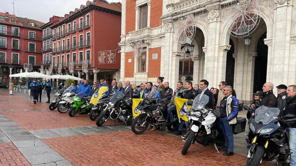 La Policía Local en el acto de presentación de Pingüinos