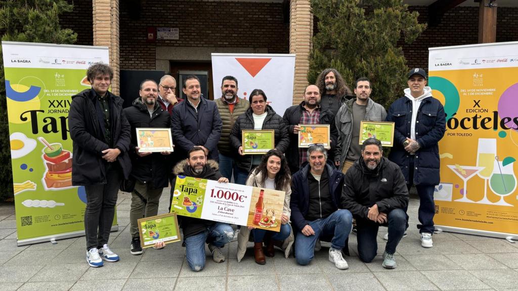 Foto de todos los premiados.