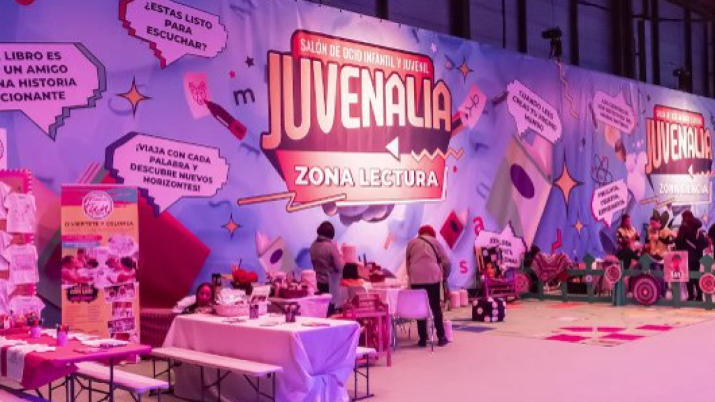 La zona de lectura de Juvenalia.