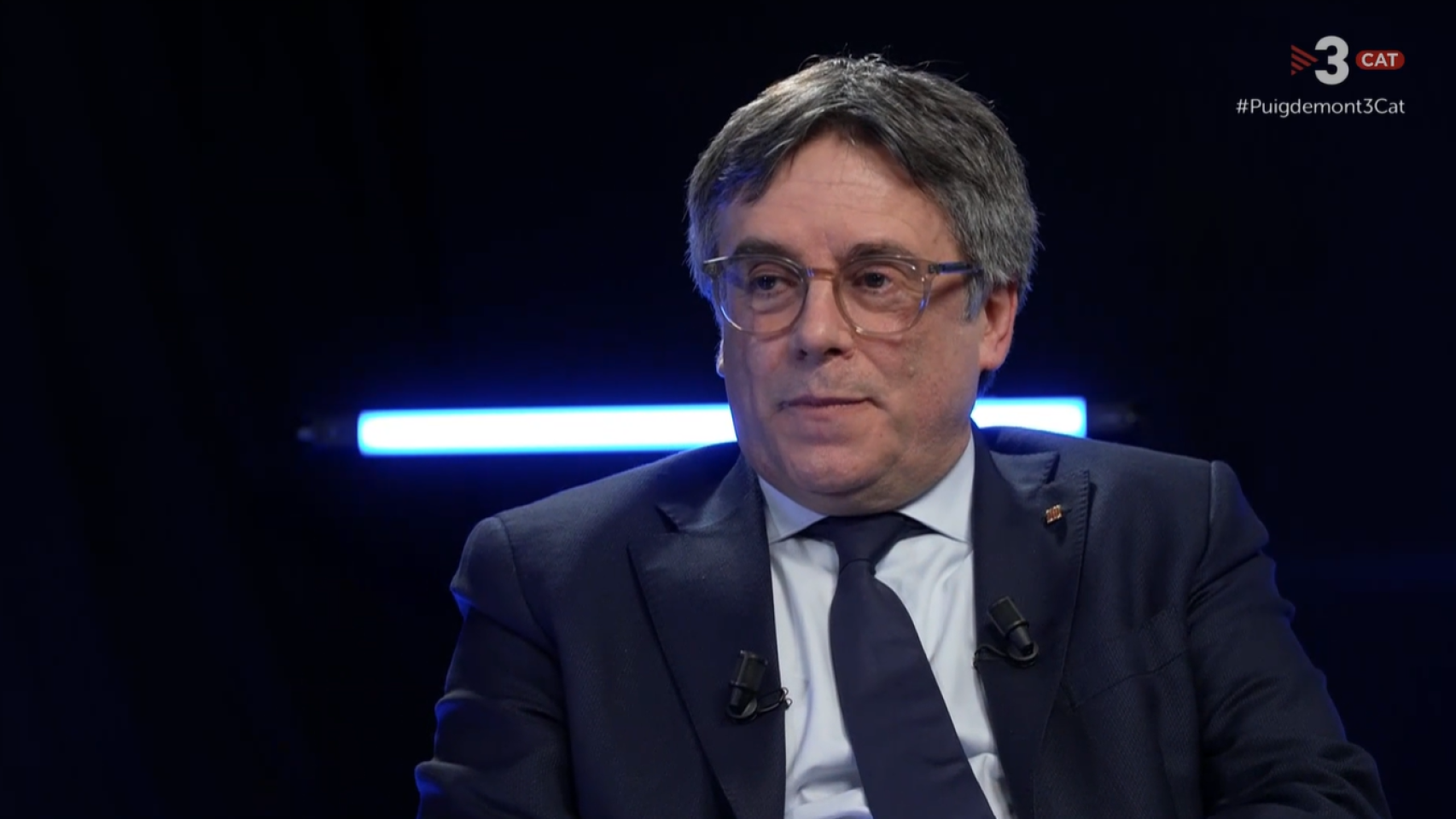 Puigdemont en su entrevista en TV3.