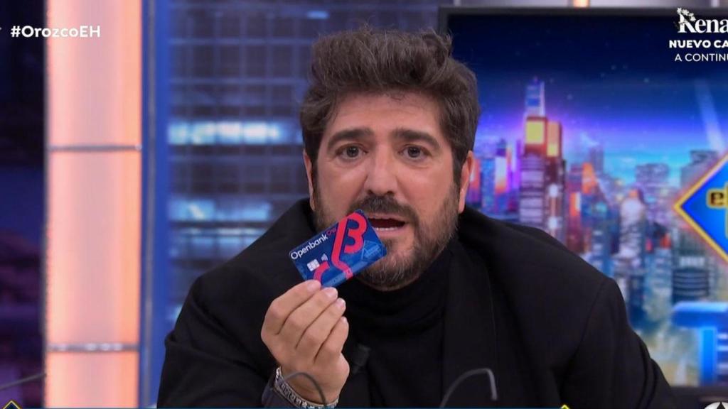 Antonio Orozco en ‘El Hormiguero’.