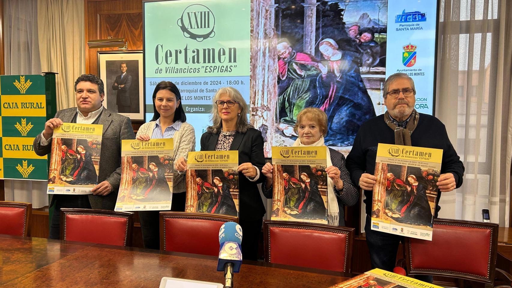 Presentación del Certamen de Villancicos Espigas