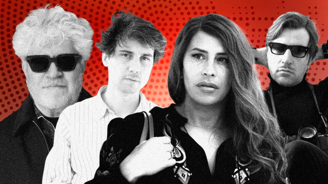 Pedro Almodóvar, Jonás Trueba, Karla Sofía Gascón y Albert Serra