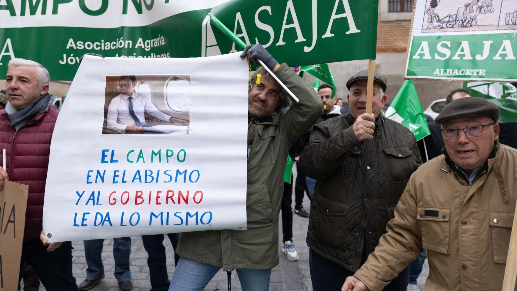 El sector primario acusa en Toledo al Gobierno de Pedro Sánchez de atentar contra la soberanía y la seguridad alimentarias