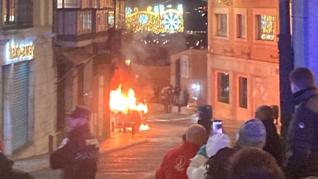 Momento en el que se ha producido el incendio.